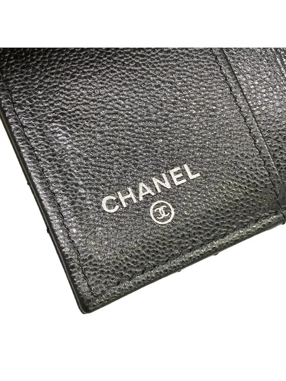 Chanel Small Flap Wallet Matrasse Black #278605C13B